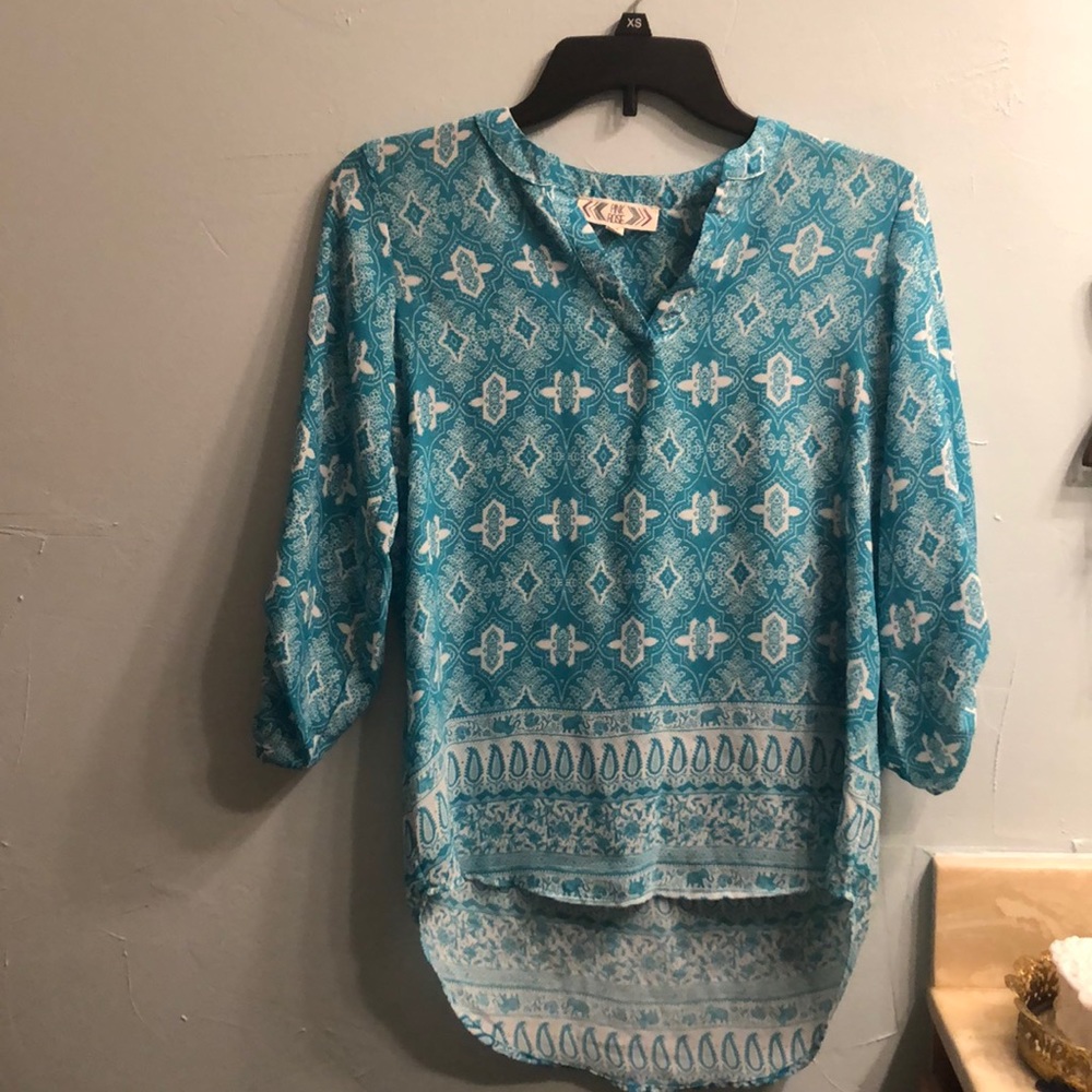 Girls Turquoise Top